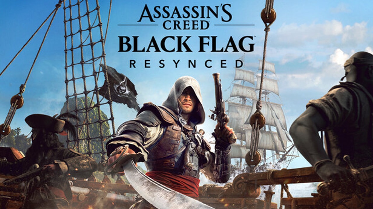 Black Flag Resynced montre Edward Kenway en plein combat dans le remake Ubisoft