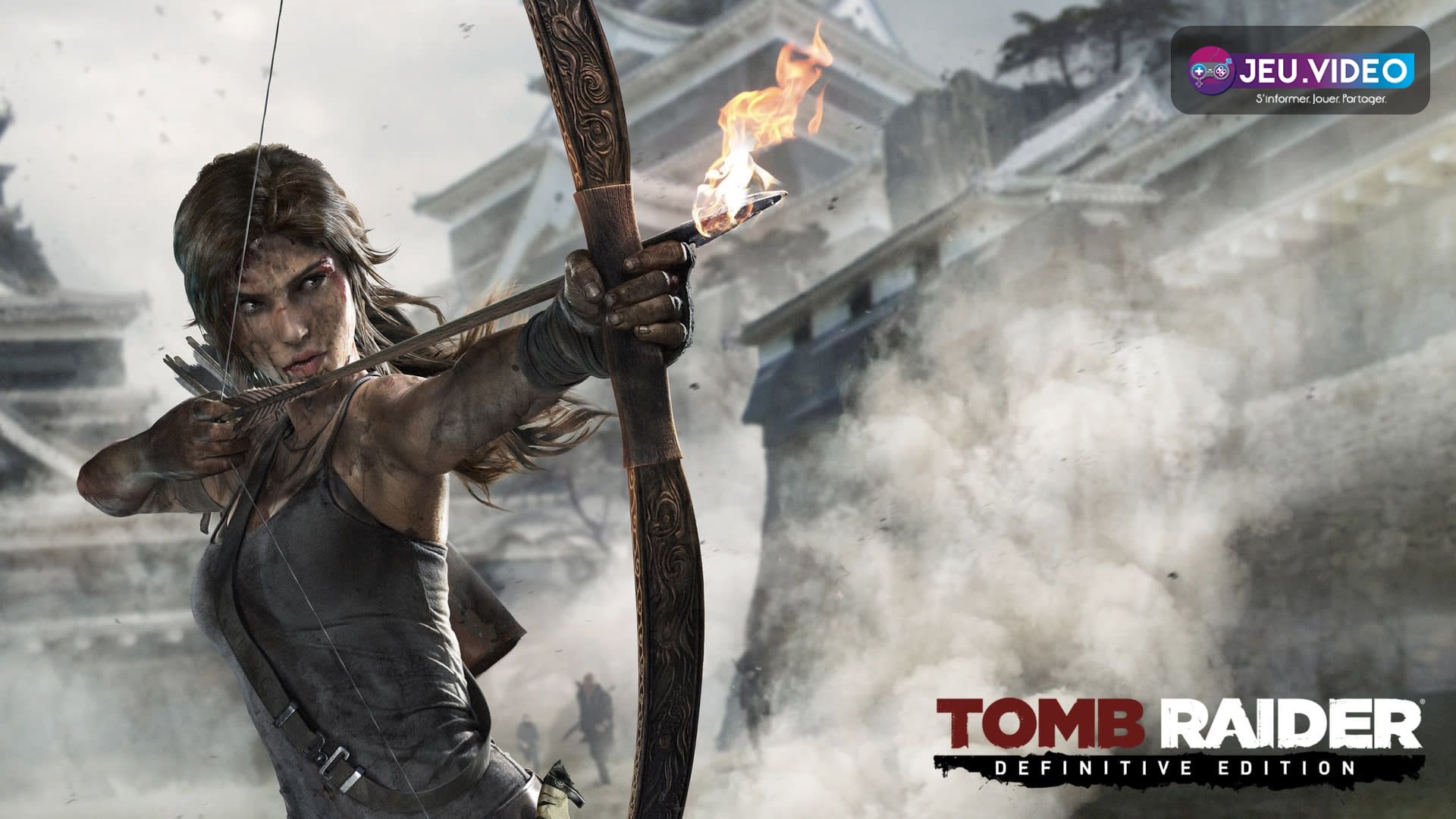 Lara Croft dans Tomb Raider Definitive Edition sur une image officielle Nintendo Switch 2