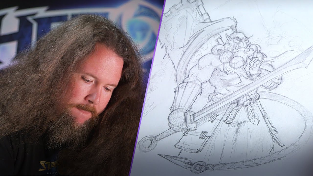Samwise Didier heroes of the storm dessin samuro