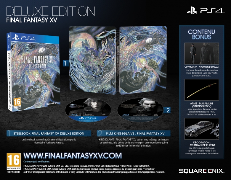 Edition Deluxe FFXV