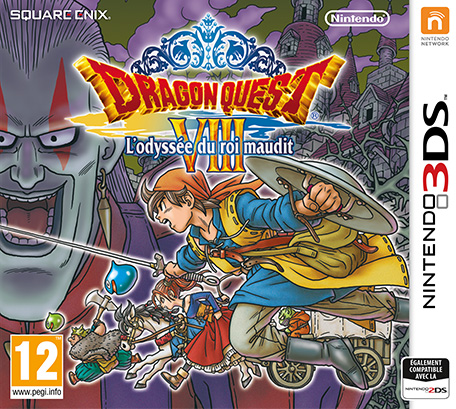 Dragon Quest VIII : l'odyssée du roi maudit jaquette 3DS