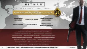 Hitman nouveaux difficulty