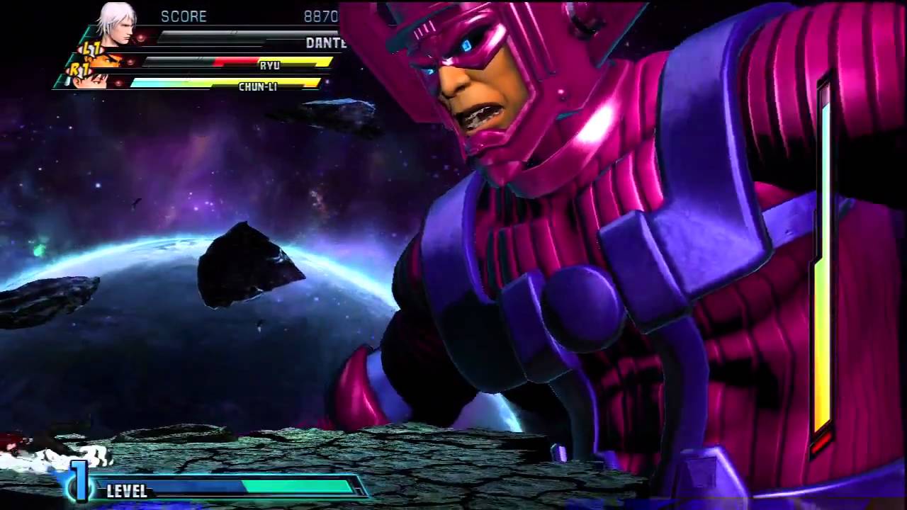 Ultimate Marvel vs Capcom 3 Galactus