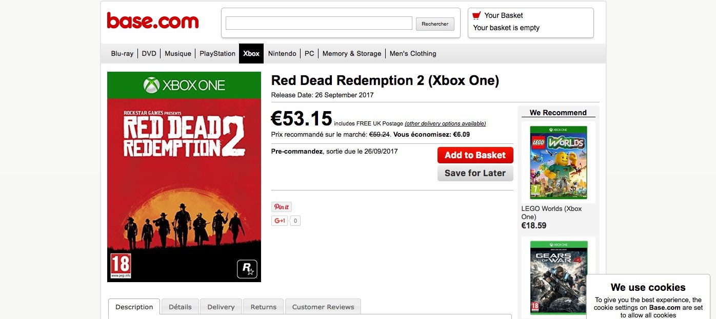 Red Dead Redemption 2 date dévoilée