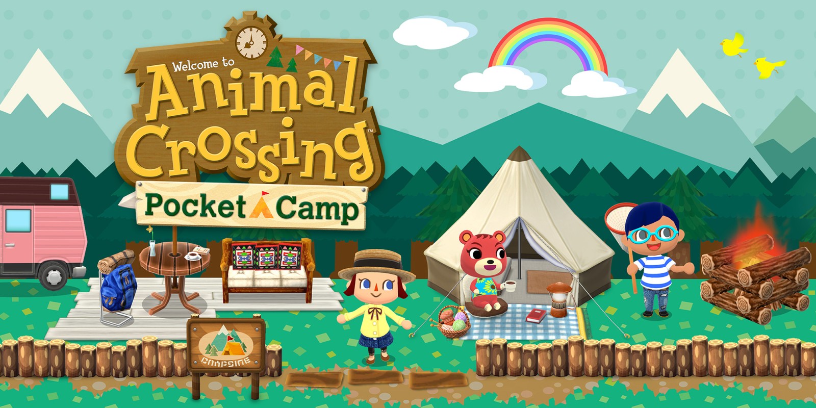 Animal Crossing: Pocket Camp fond