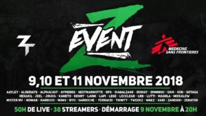 Z Event 2018 - affiche