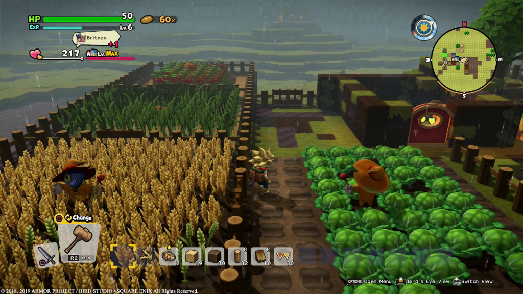 Dragon Quest Builders 2 - Améliorer niveau de votre ville - récoltes