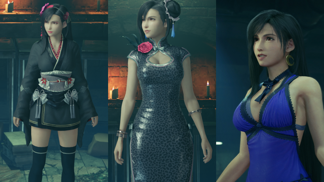 Final Fantasy VII Remake - robes - Tifa - rpgsite.net