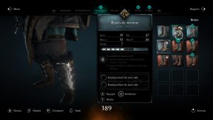Assassin's Creed® Valhalla améliorez l'équipement