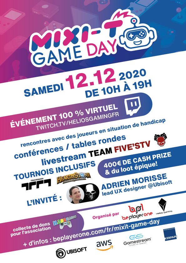 Mix'it Game Day - affiche 2020