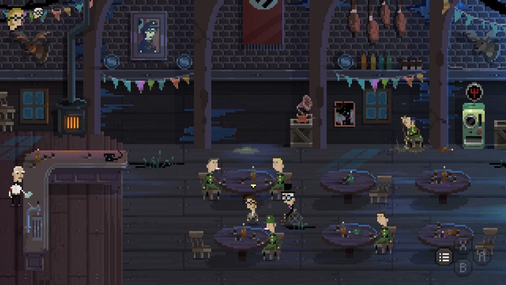 Indie Game Contest - un bar nazi dans Nine Witches