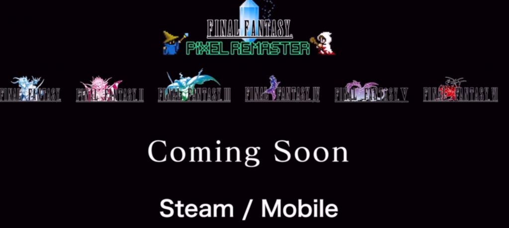 Square Enix - Final Fantasy remasters