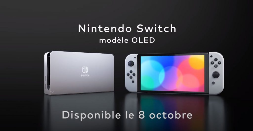 Nintendo Switch OLED octobre
