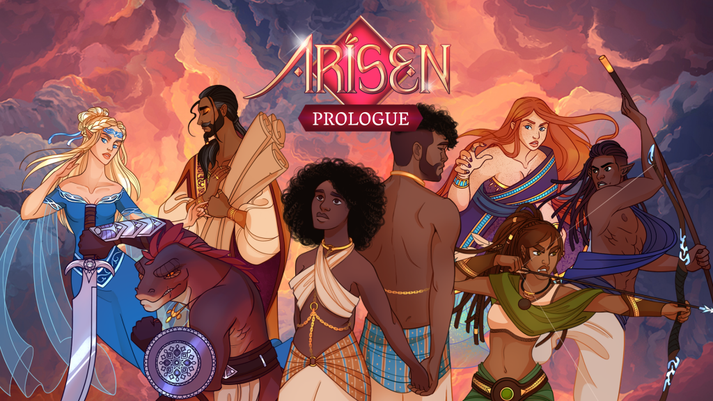 La couverture du jeu où l'on voit les différents personnages et leur diversité ethnique.