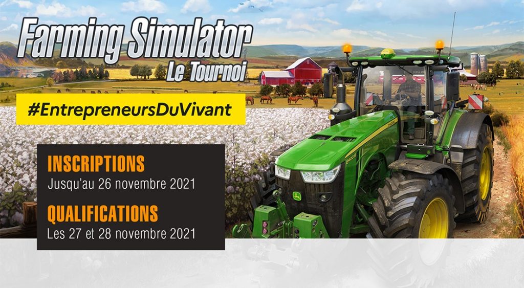 Affiche Tournoi Farming Simulator