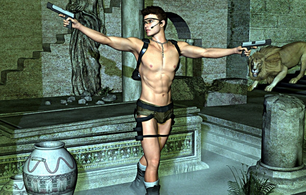 Nathan Thomas, Tomb Raider gay