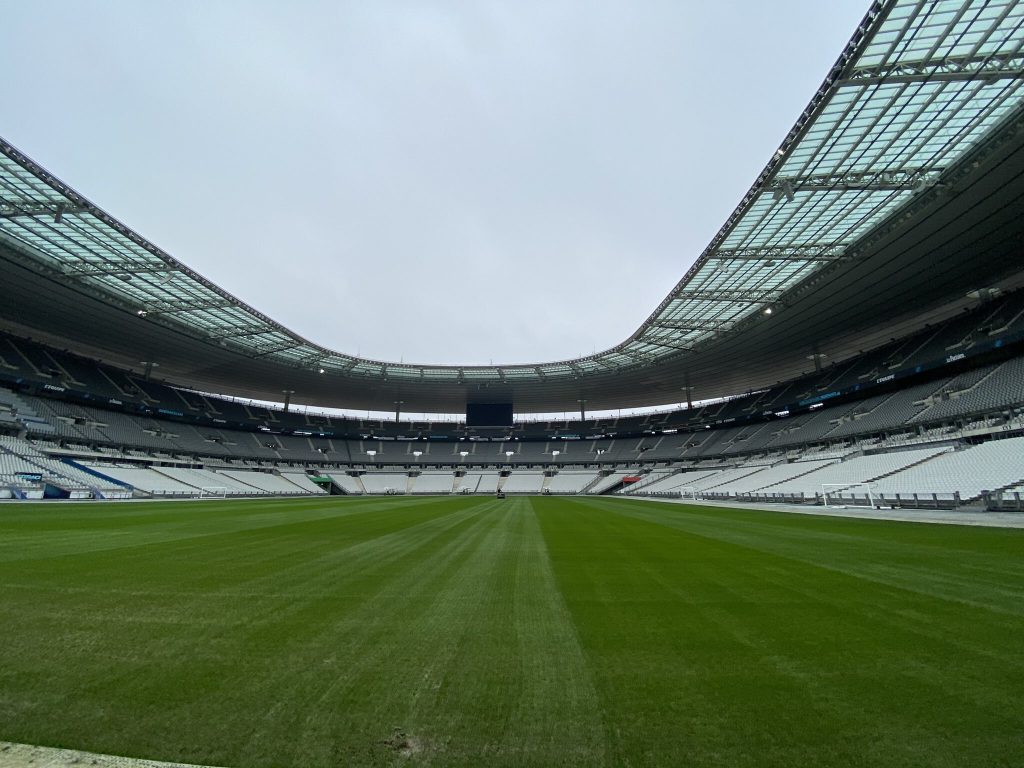 Image de l'intérieur du Stade de France.