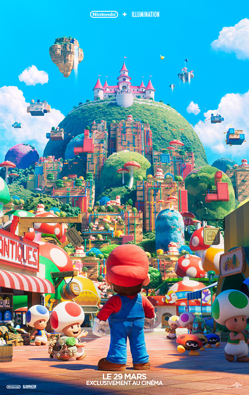 Affiche FR Super Mario Bros Le Film Bande Annonce Casting