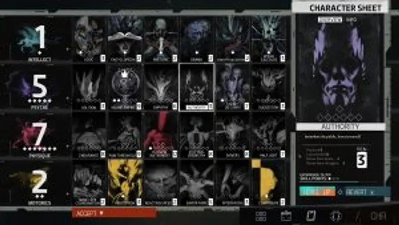 Disco Elysium - compétences