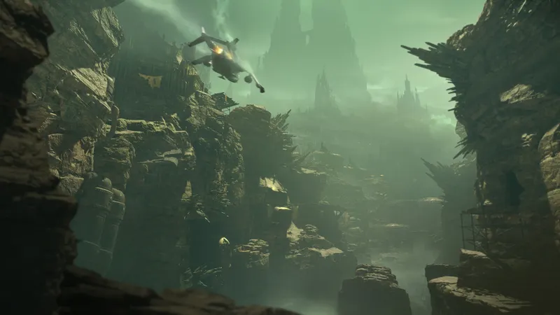 Image officielle de Darktide Expeditions dans une zone de la ruche