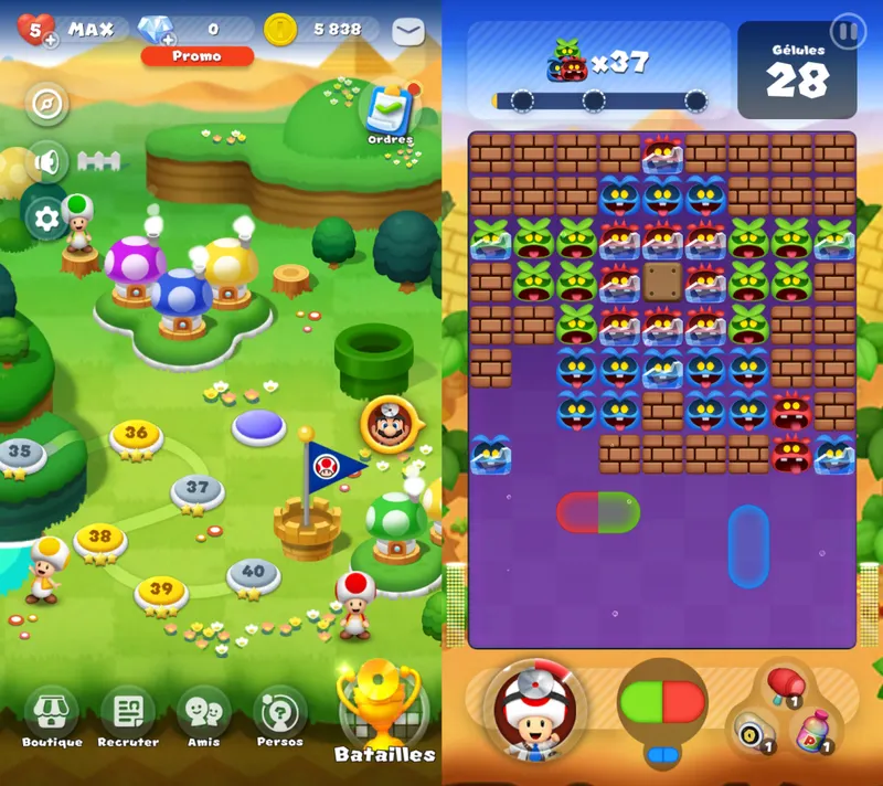 TEST DR. MARIO WORLD 1