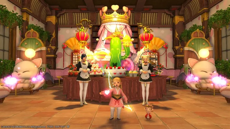 FFXIV maid café