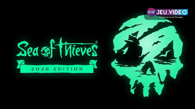 Navire de Sea of Thieves en mer, idéal pour illustrer une session émissaire avec butin à vendre et risque PvP