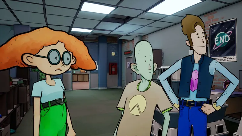 Un jeu sitcom sur un studio de développement
