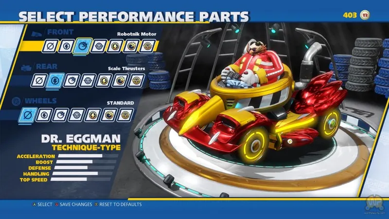 TEAM SONIC RACING - Bien choisir son personnage 4