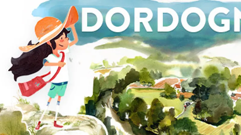 Sur fond d'aquarelle, un jeu très mignon, retracez l'histoire de Mimi !