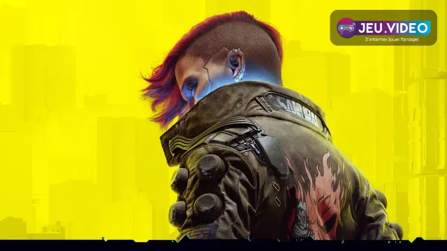 Cyberpunk 2077 test 2026 avec key art officiel de Night City et logo du jeu