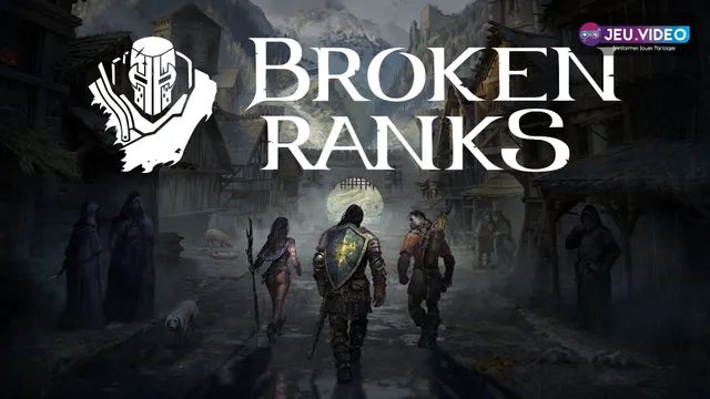 Broken Ranks trailer montrant le key art officiel du MMORPG dark fantasy