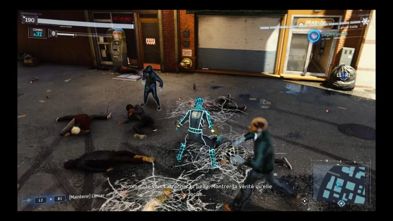 Marvel's Spider-Man Test - Combat