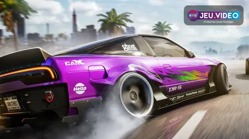 CarX Street mise à jour avec voiture de course dans Sunset City