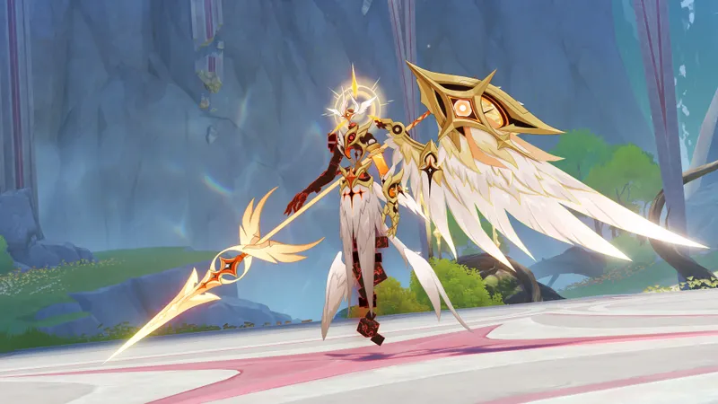 Scène de combat Genshin Impact rappelant de corriger les erreurs de build avant les boss et domaines difficiles
