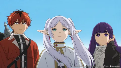 Frieren et ses compagnons dans le visuel officiel de la saison 2