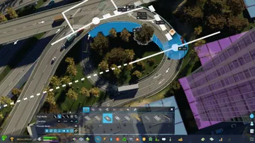 Cities Skylines 2 mods et outils de création dans une ville détaillée