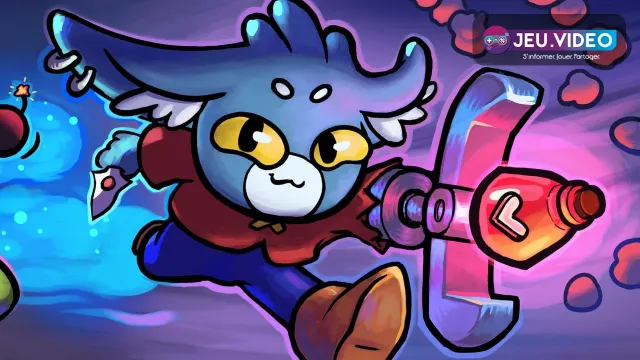Dungeon Clawler montre son key art officiel avec le lapin et la pince roguelike