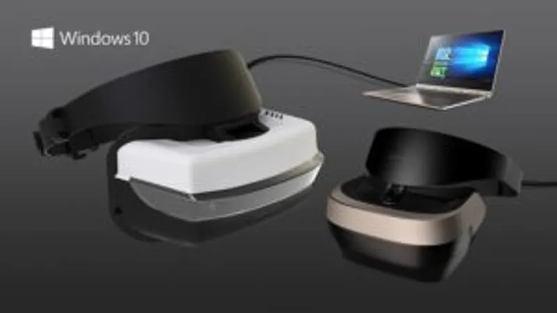 Microsoft: casque en réalité mixte compatible Windows 10