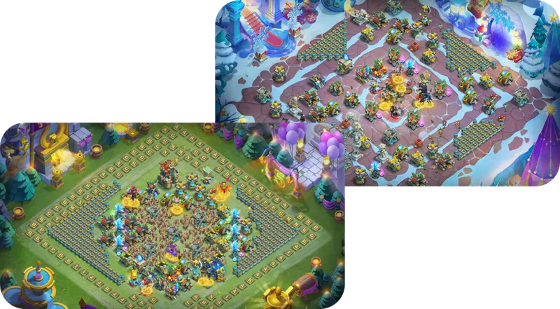 Castle Clash - gameplay