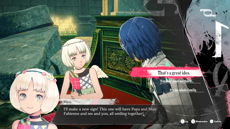 Capture officielle de Metaphor : ReFantazio montrant le contexte de gameplay pour l'étape 4 du guide joueur