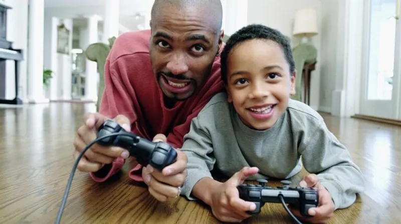 jeu vidéo et médiatisation - enfant et partage