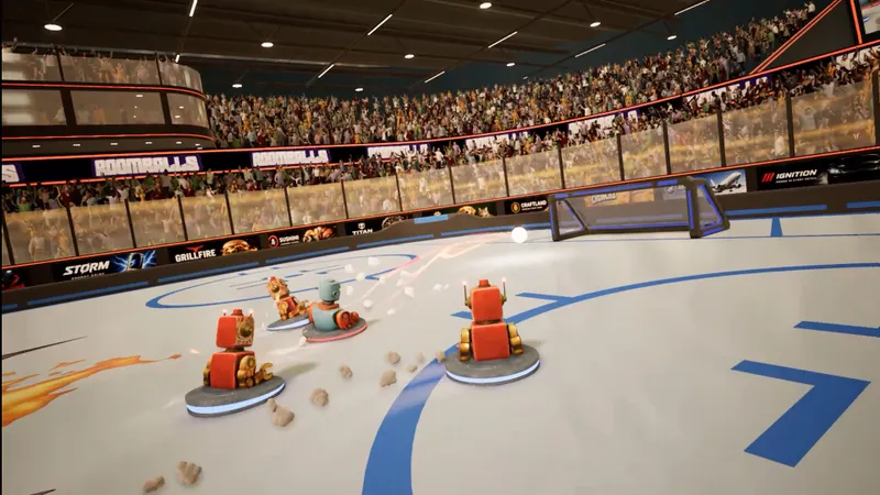 Roomballs : personnalisation et progression des robots
