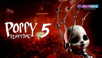 Poppy Playtime sortie console avec le visuel officiel du chapitre 5 et son pantin