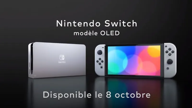 Nintendo Switch OLED - Un nouveau modèle pas très bien accueilli