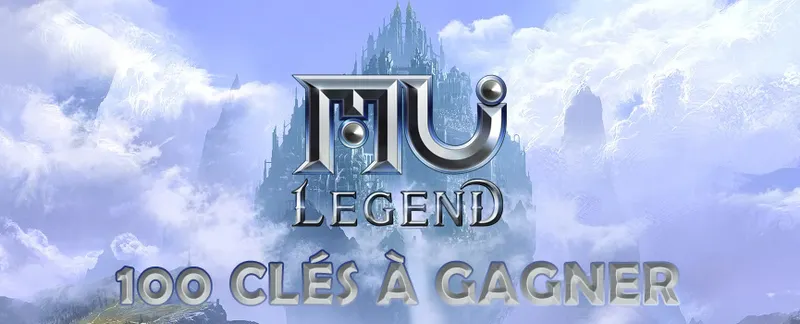 Mu Legend 100 clés bêta a gagner