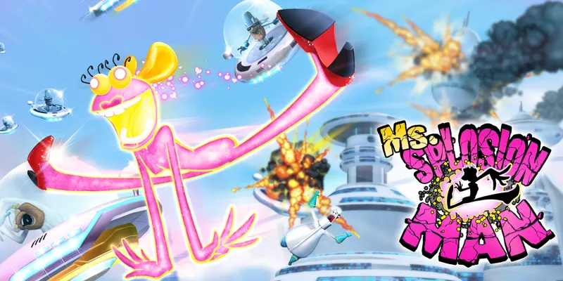 Ms Splosion Man - une version girly hilarante