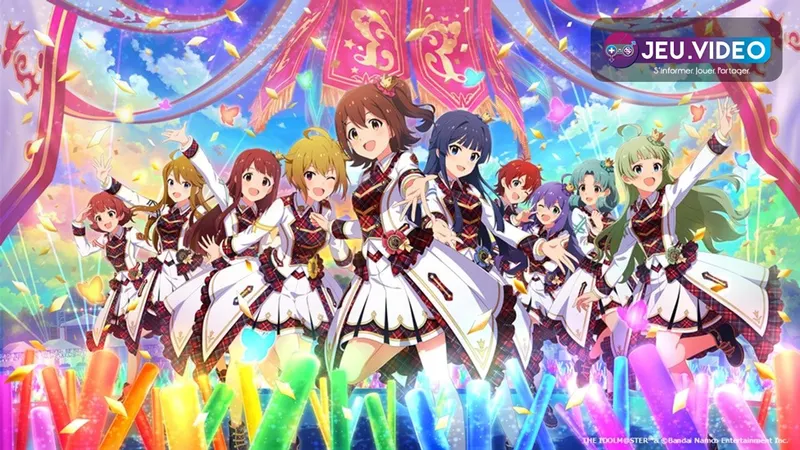 Official THE IDOLM@STER MILLION LIVE! Theater Days visual used as gameplay context for section 2 of the article