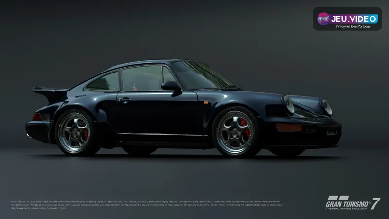 Gran Turismo 7 update 1.69 met en avant la Porsche 911 Turbo S Leichtbau