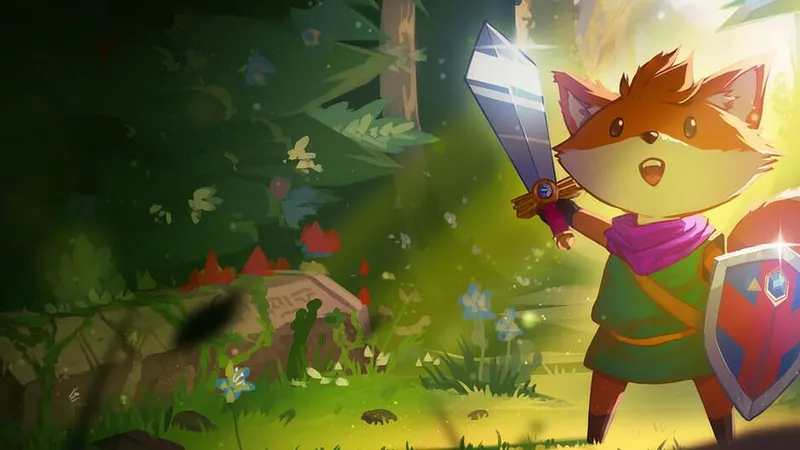 Tunic sur Switch PS5 PS4